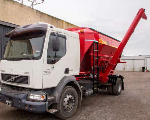 Carrocería Tolva Autodescargable con Tubo de Descarga 11m3