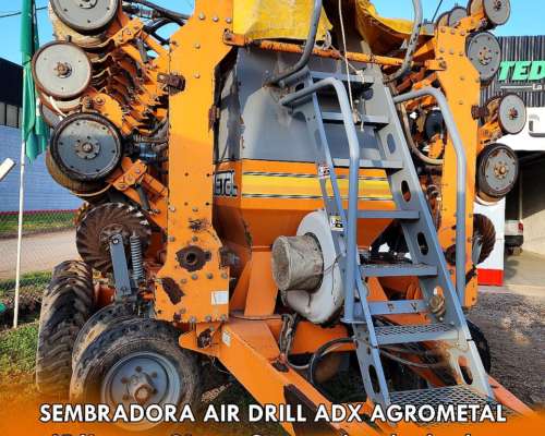 Sembradora AIR Drill ADX Agrometal - 45 Líneas a 21cm