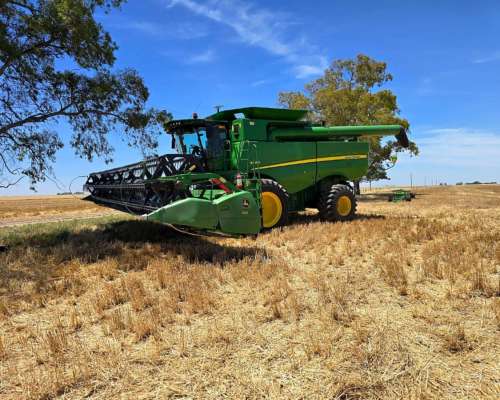 John Deere S660 SD 635f Caracol 6500m. 4800r. Piloto