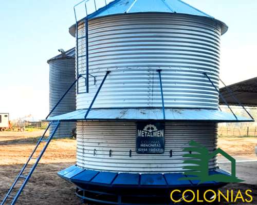 Silos Comedero Reforzados - Colonias Menonitas- Metalmen
