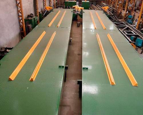 Plataforma Volcadora Hidraulica, Descarga de Camion 21 X3.80