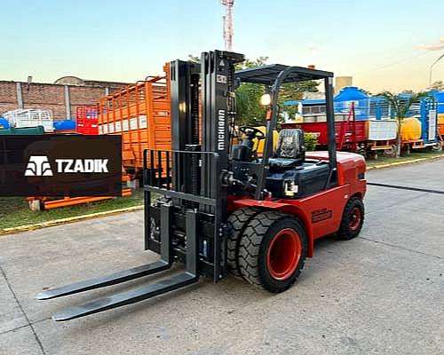 Autoelevador 3.8 TT Dual Michigan Torre 4.50 Mts Triple