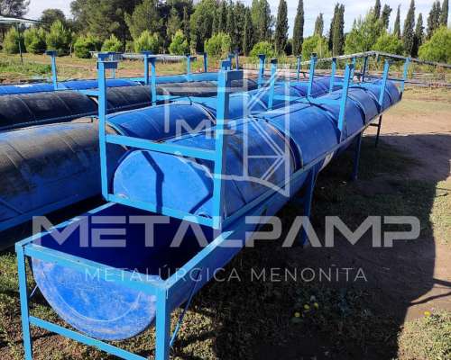 Comederos Lineales Tambor y Plástico .