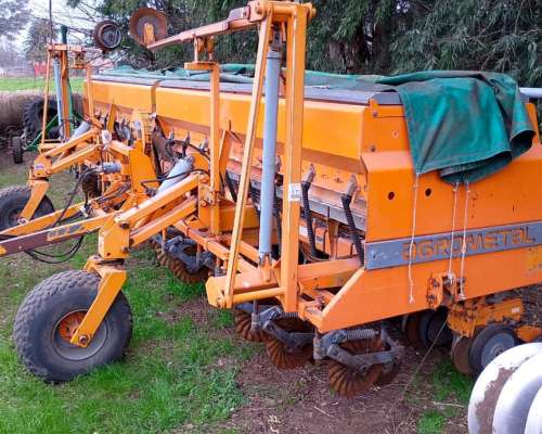Sembradora Agrometal 16l a 52,5cm Neumatica Clic 2