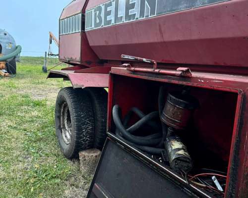 Tanque de Combustible Belen 3000lts con Bomba,baulera y Agua