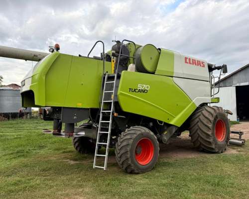 Cosechadora Claas Tucano 570 2016