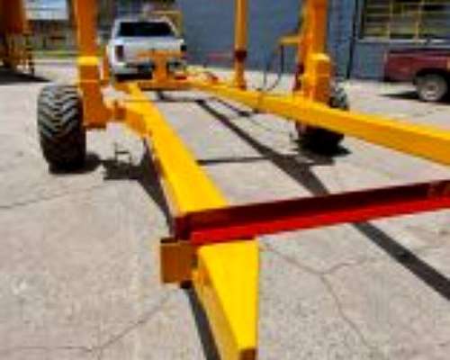 Cargador de Rollos y Fardos Transportador Alcal TR6 Flexi