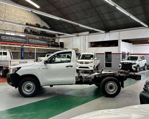 Hilux Cabina Simple 2.4 TDI Chasis 4X4 0km MY2025 Orio Hnos