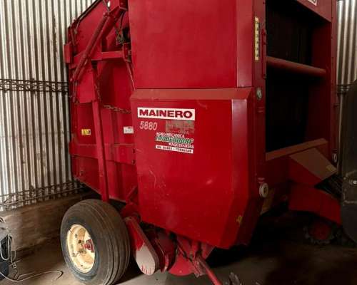 Rotoenfardadora Mainero 5880, año 2010, 9.000 Rollos