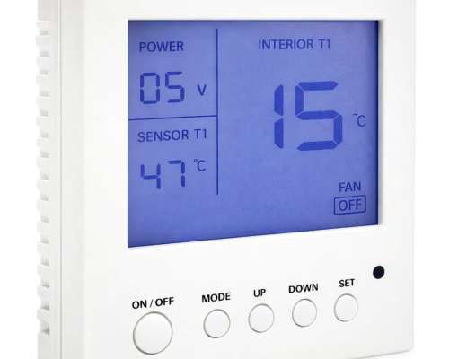 Calefactor Solar (estufa Solar) + Control Automático