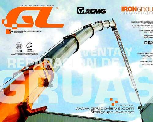 Gruas Todo Terreno Iron Xcmg Desde 15 TN Hasta 200 TN