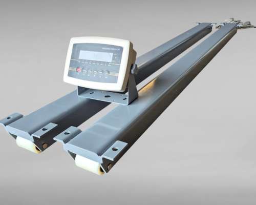 Báscula 3000 Kilos Electrónica con Barras de 1,8 Metros