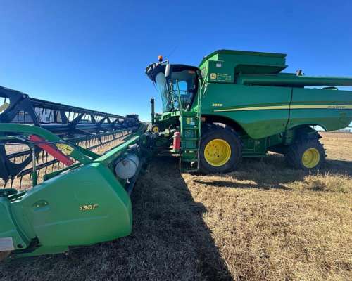 Cosechadora John Deere S 550 - año 2016