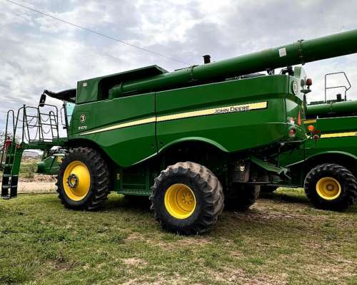 Cosechadora John Deere S670 + Plataforma