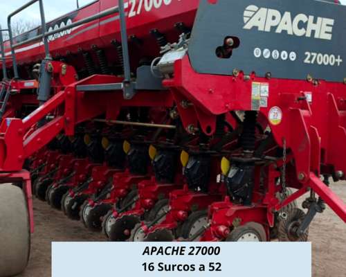 Sembradora Apache 27000 - 16 Surcos a 52