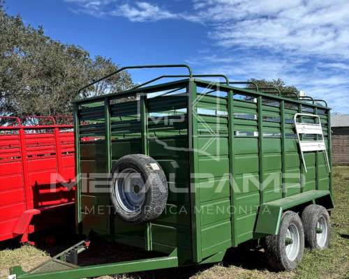 Carro Vaquero - Jaula para Hacienda. Metalúrgica Metalpamp