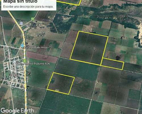 Campo Agrícola en Elisa, Santa FÉ