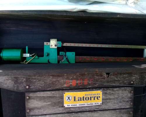 Bascula Latorre 5 Toneladas para Hacienda, Desarmada