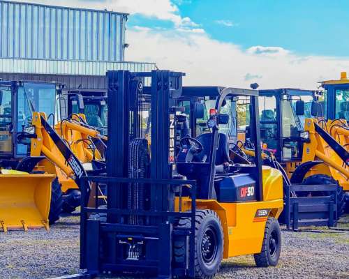 Autoelevador 5ton Eisen DF50 de 80hp 5000kg 4.5m Powershift