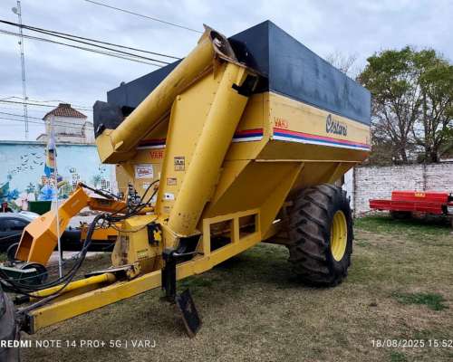 Tolva Autodescargable Cestari de 14 TN. Balanza Magris.