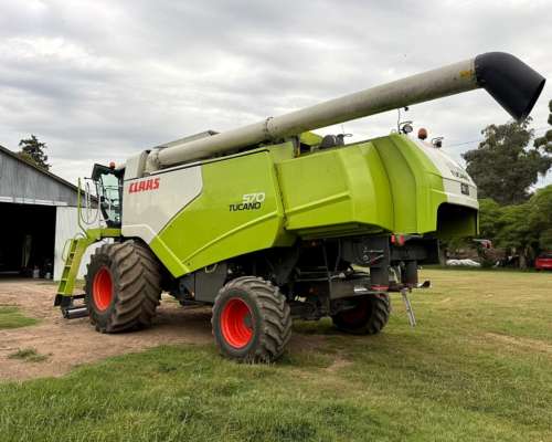 Cosechadora Claas Tucano 570 2016