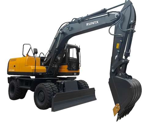 Excavadora C./ Ruedas - Runtx - Modelo 8, 15, 18 y 21 Ton.