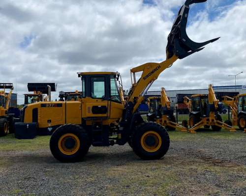 Pala Cargadora con Garra Forestal 3500kg Sinomach 937hg