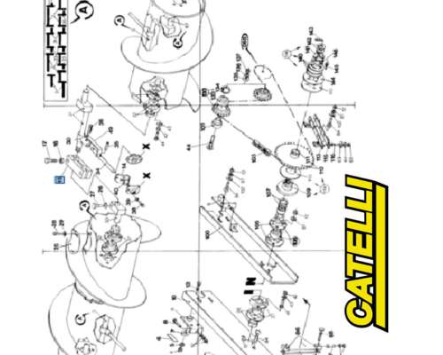 84998692 - Mordaza de sin Fin TC, 4040, 5050 (new Holland)