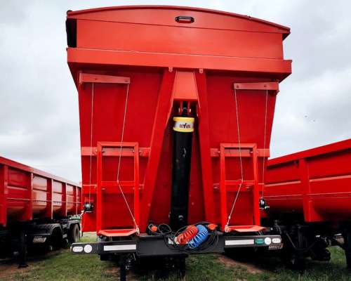 Batea Volcadora Trasera 3 Ejes 46 M3. Ombu