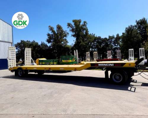 Carreton Vial Homologado C/frenos.awm 15 Toneladas - Mancini
