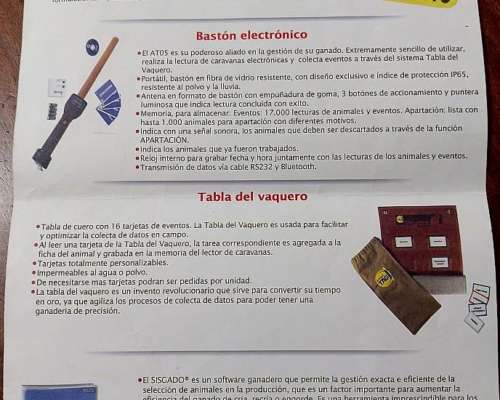 Balanza Kit Indicador Baston Programa Trazabilidad
