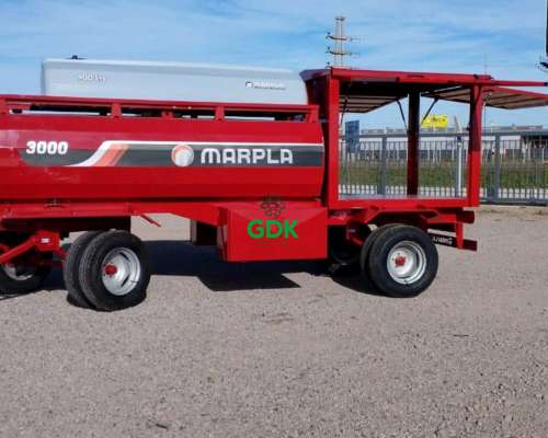 Acoplado Tanque con Taller Trasero 3000 Lts. Marpla