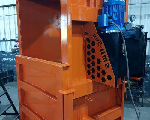 Prensa Enfardadora para Reciclados Carton y PET