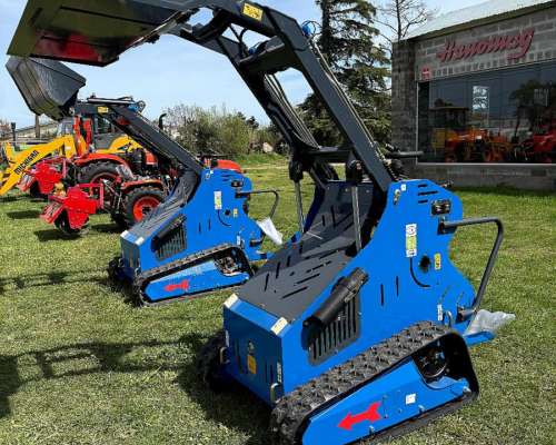 Mini Pala Orugas de Goma Todo Terreno Compacta