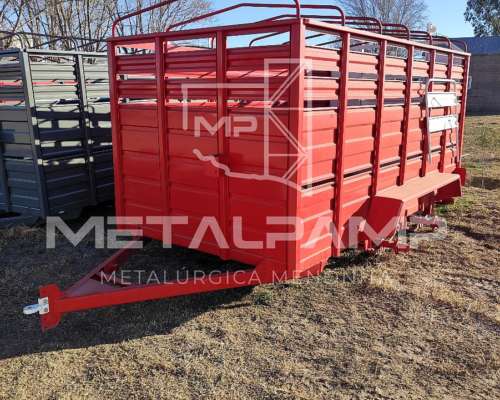 Carro Vaquero - Jaula para Hacienda. Metalúrgica Metalpamp