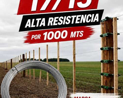 Alambre 17/15 1000 Mts Acindar