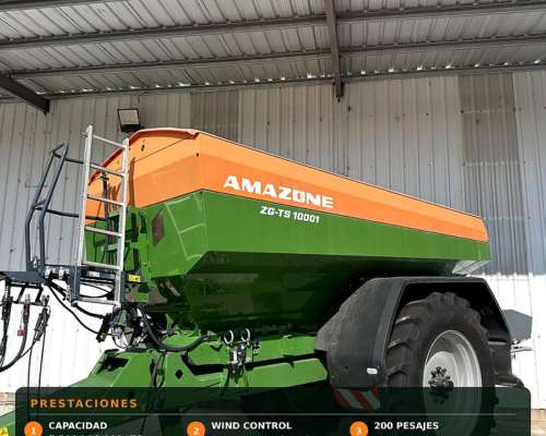 Fertilizadora Amazone Zg-ts 10001 2026 Nueva