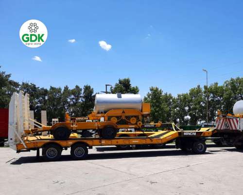 Carreton Vial Homologado C/ Frenos AWM 15 T - Mancini