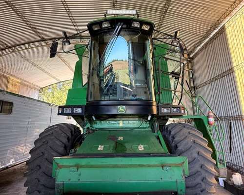 John Deere 1550, con Plataforma 25p