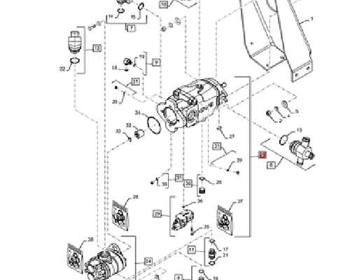 Bomba Hidraulica para Cosechadora Case IH 87524721