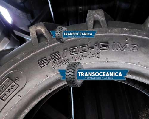 Cubierta 6.50/80-15 Taco 6,5 80 15 Mando Sembradora R15