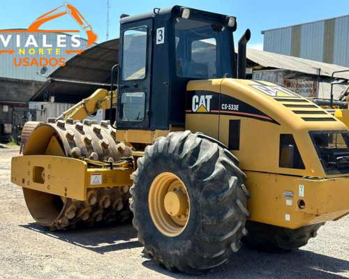 Compactador Caterpillar Cs-533e .