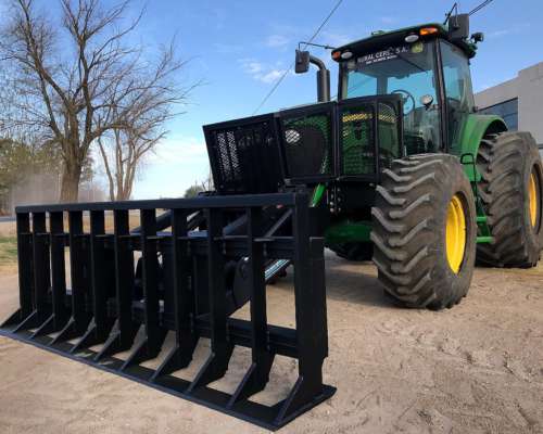 Rastrillo Destacuruzador AMG para Tractores
