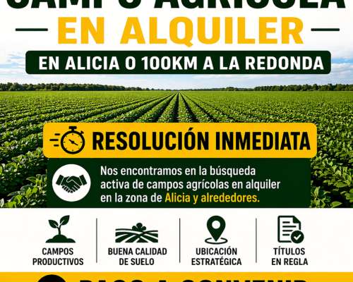 Búsqueda de Campo Agrícola