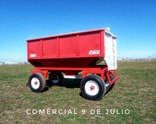 Tolva Economica Semillera 8 Toneladas Ecotolva Conese