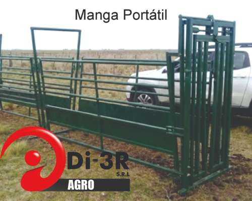 Manga para Ganadería, Robusta, Simple y Totalmente Modular.