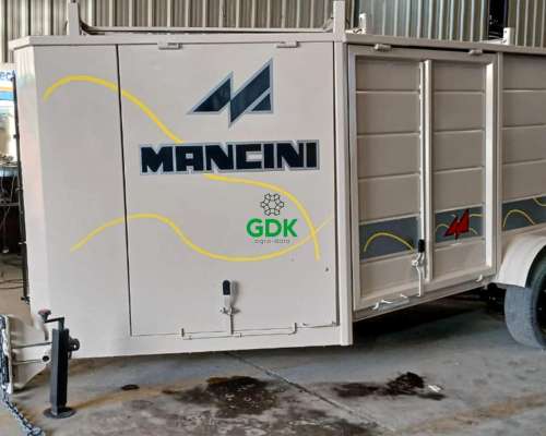 Trailer para Drone 1 Eje. Mancini