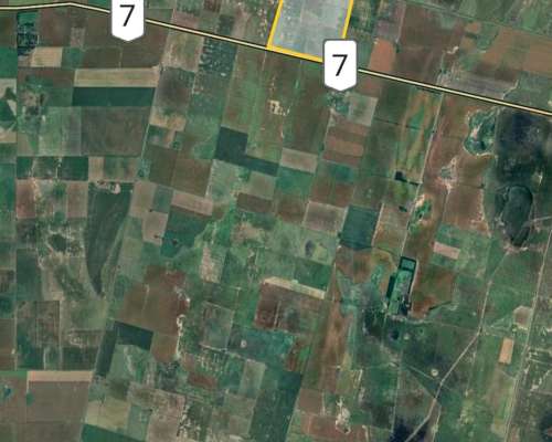 Vendo Campo Sobre Ruta