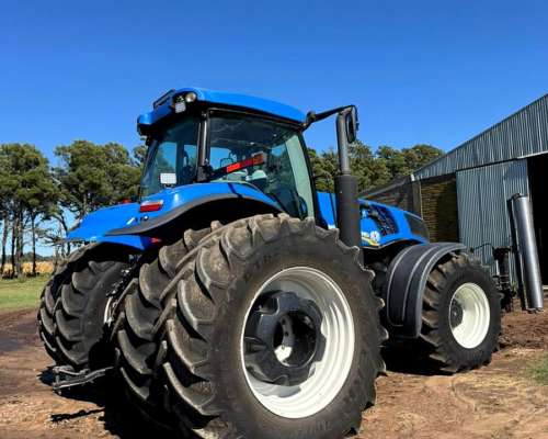 Tractor New Holland T8 320 Duales 710 año 2017 POT NOM 250cv