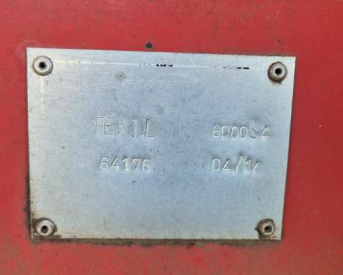 Fertilizadora Fertec 6000 Serie 4